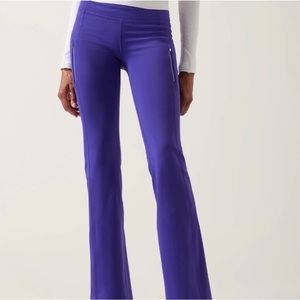 Athleta Rainer Bootcut Pants Purple size L
